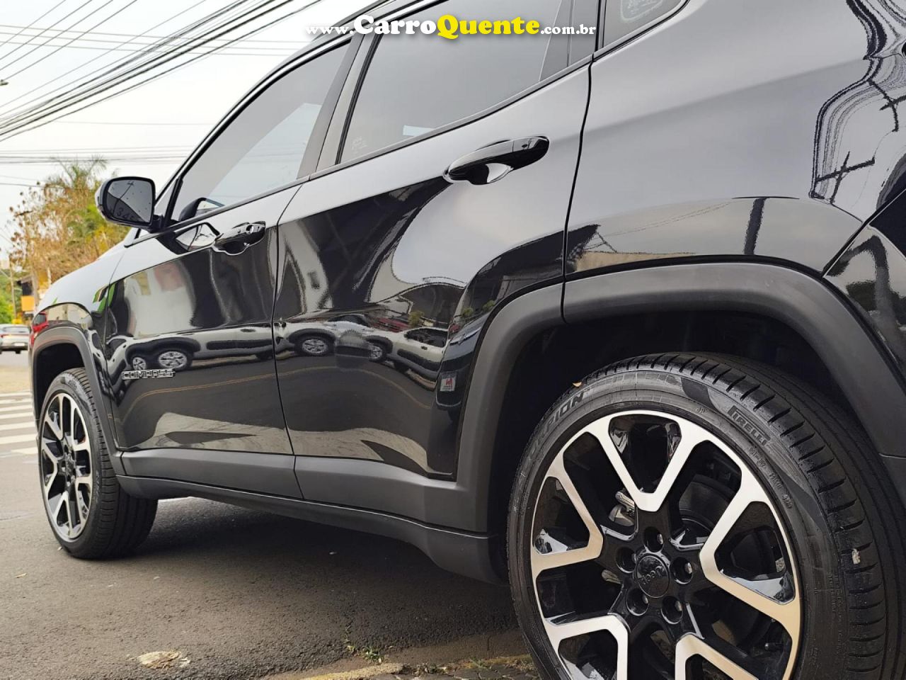 JEEP   COMPASS LIMITED 2.0 4X2 FLEX 16V AUT.   PRETO 2019 2.0 FLEX - Loja