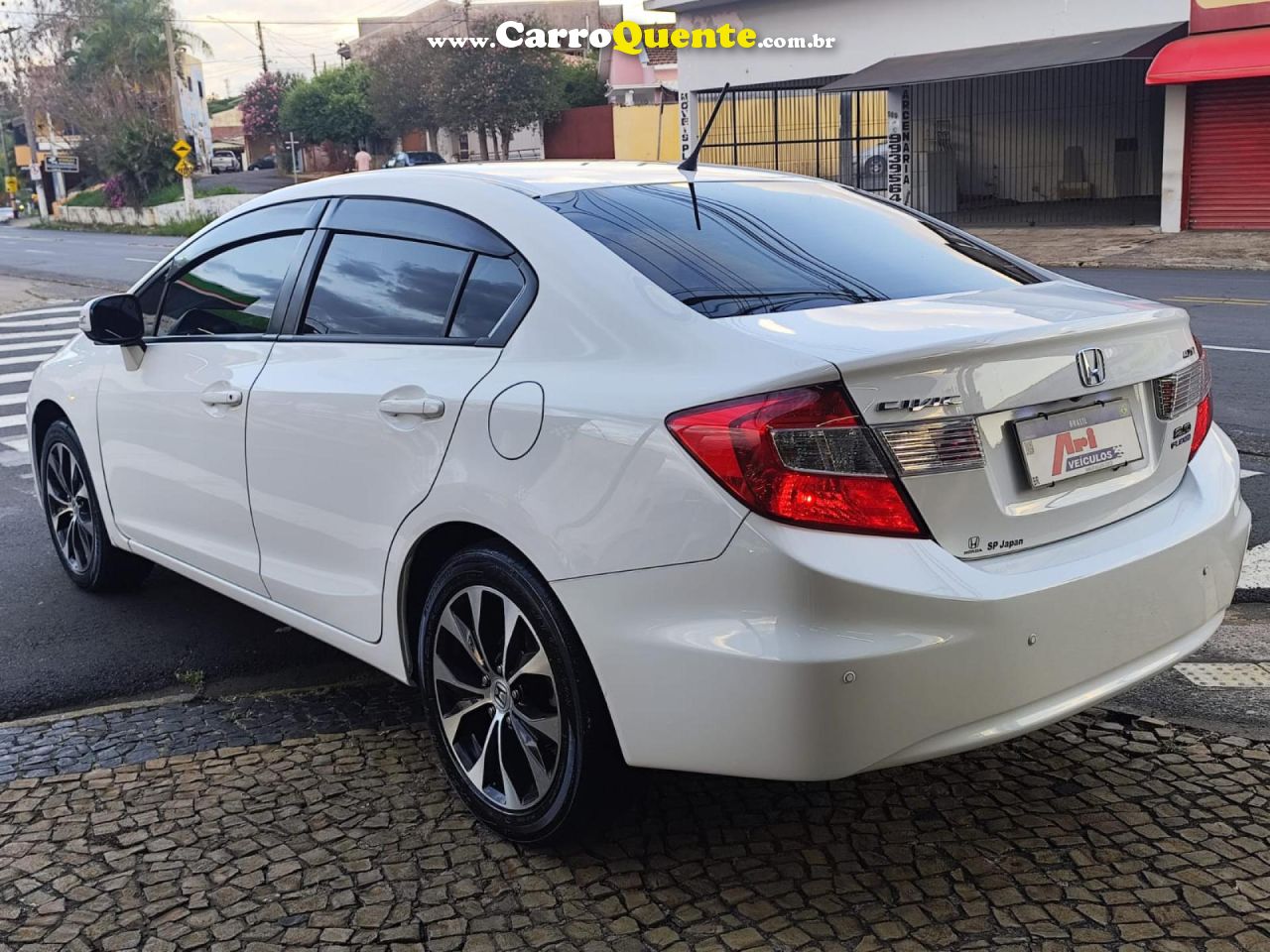 HONDA   CIVIC SEDAN LXR 2.0 FLEXONE 16V AUT. 4P   BRANCO 2016 2.0 FLEX - Loja