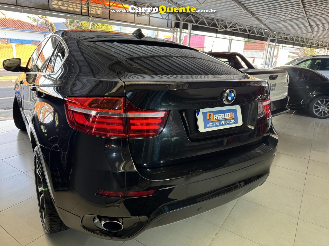 BMW   X6 XDRIVE 35I 3.0 306CV BI-TURBO   PRETO 2014 3.0 GASOLINA - Loja