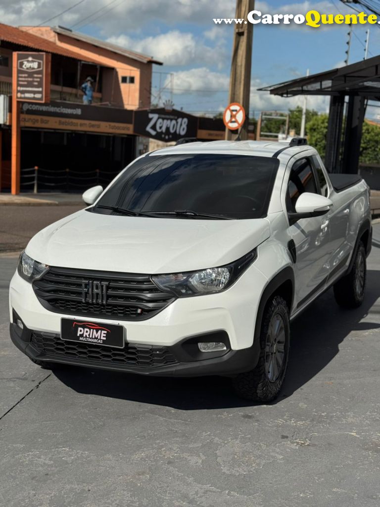 FIAT   STRADA FREEDOM 1.3 FLEX 8V  CS PLUS   BRANCO 2022 1.3 FLEX - Loja