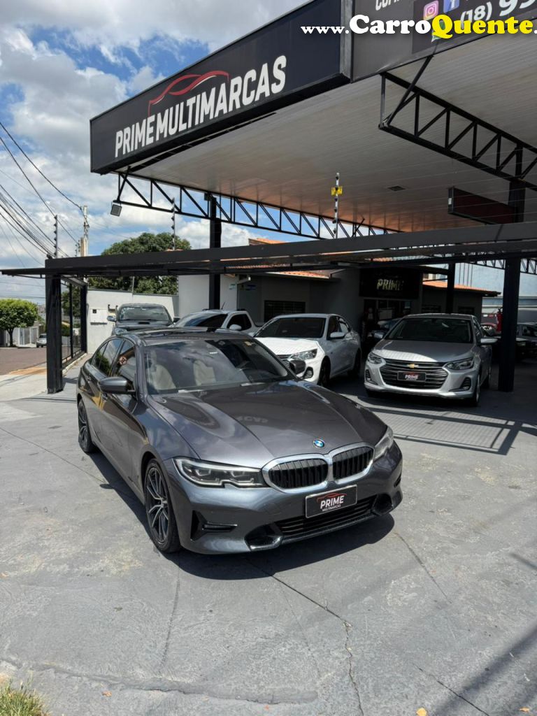 BMW   320IA 2.0 TURBOACTIVEFLEX 16VGP  4P   CINZA 2022 2.0 GASOLINA - Loja