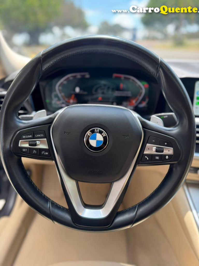 BMW   320IA 2.0 TURBOACTIVEFLEX 16VGP  4P   CINZA 2022 2.0 GASOLINA - Loja