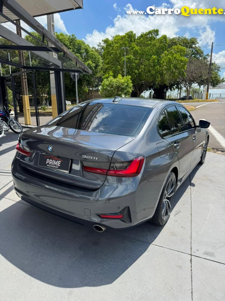 BMW   320IA 2.0 TURBOACTIVEFLEX 16VGP  4P   CINZA 2022 2.0 GASOLINA - Loja