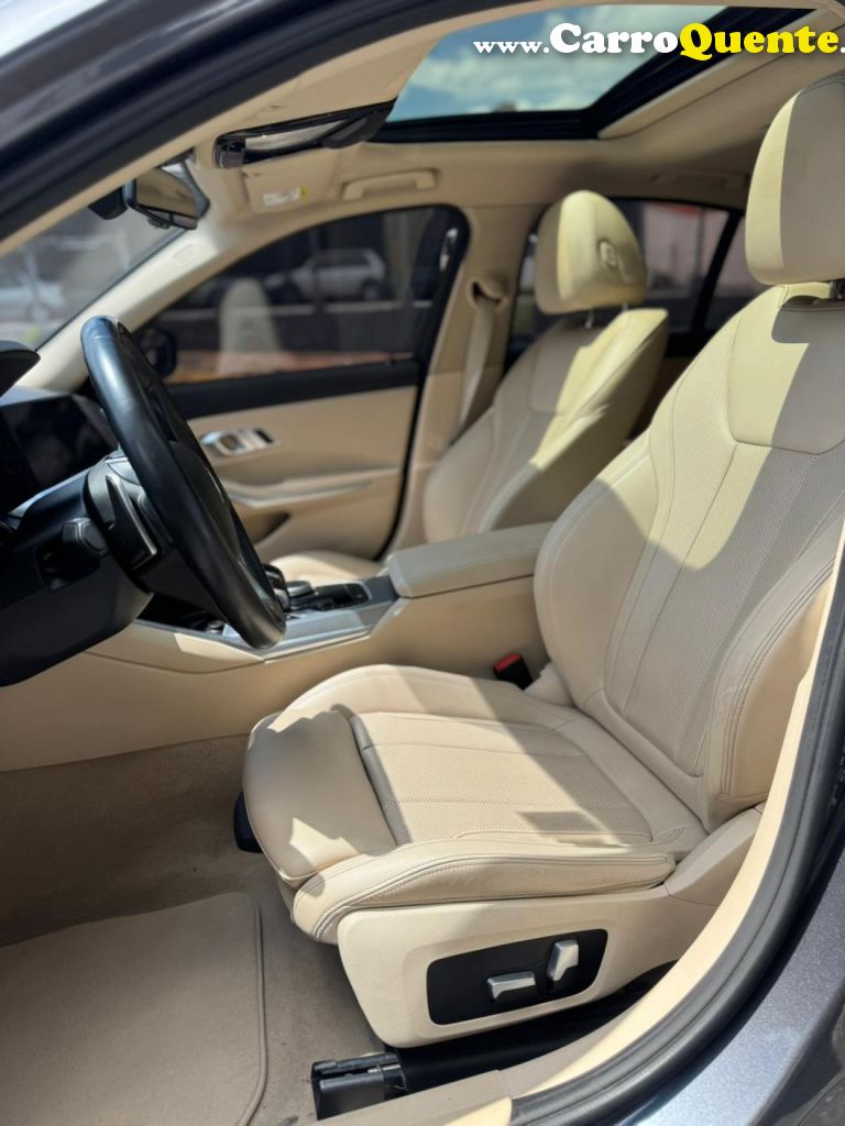 BMW   320IA 2.0 TURBOACTIVEFLEX 16VGP  4P   CINZA 2022 2.0 GASOLINA - Loja