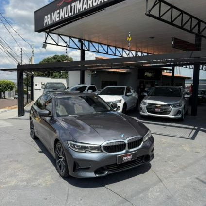BMW   320IA 2.0 TURBOACTIVEFLEX 16VGP  4P   CINZA 2022 2.0 GASOLINA
