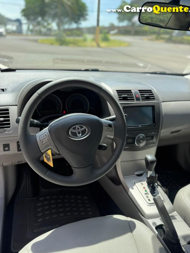TOYOTA   COROLLA XEI 1.81.8 FLEX 16V AUT.   PRETO 2010 1.8 FLEX - Loja