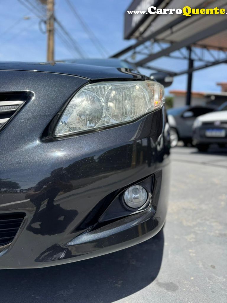 TOYOTA   COROLLA XEI 1.81.8 FLEX 16V AUT.   PRETO 2010 1.8 FLEX - Loja