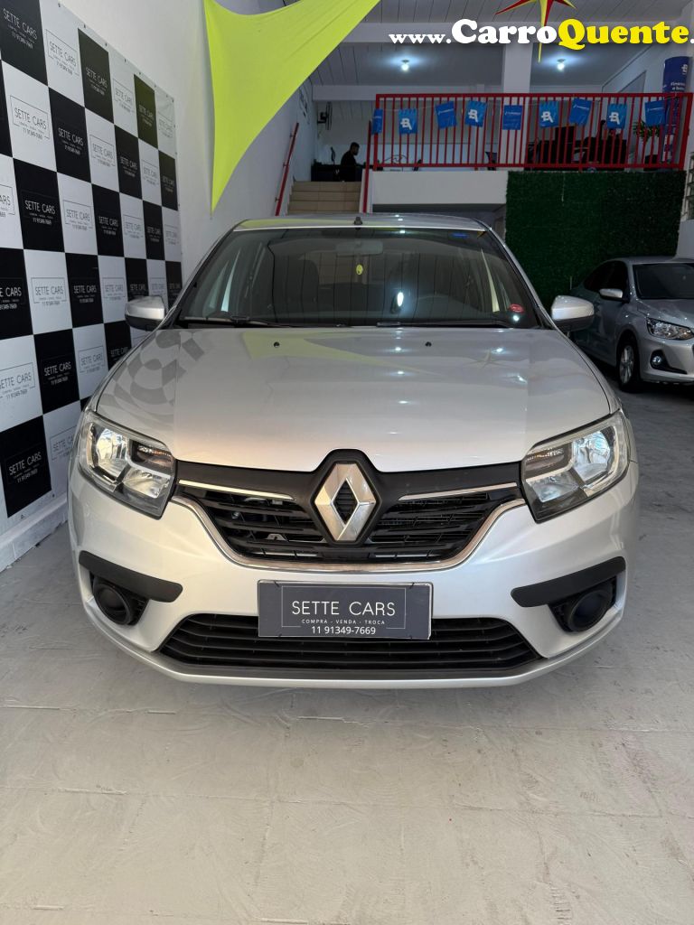 RENAULT   SANDERO ZEN FLEX 1.6 16V 5P MEC.   PRATA 2020 1.6 FLEX - Loja