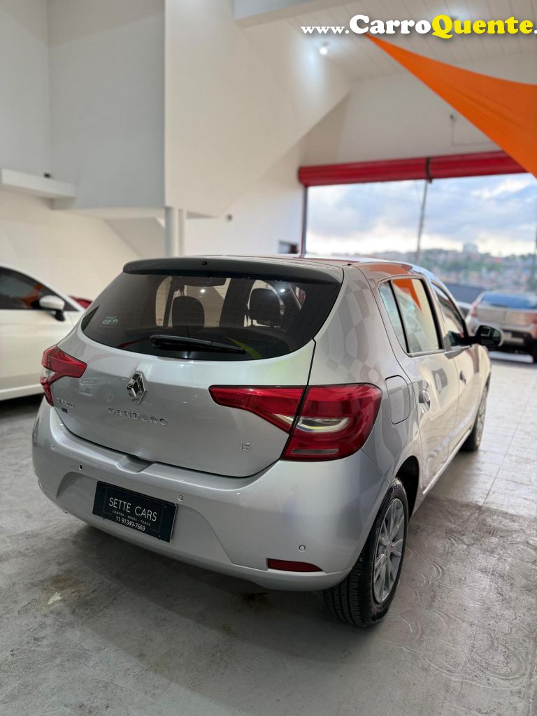 RENAULT   SANDERO ZEN FLEX 1.6 16V 5P MEC.   PRATA 2020 1.6 FLEX - Loja