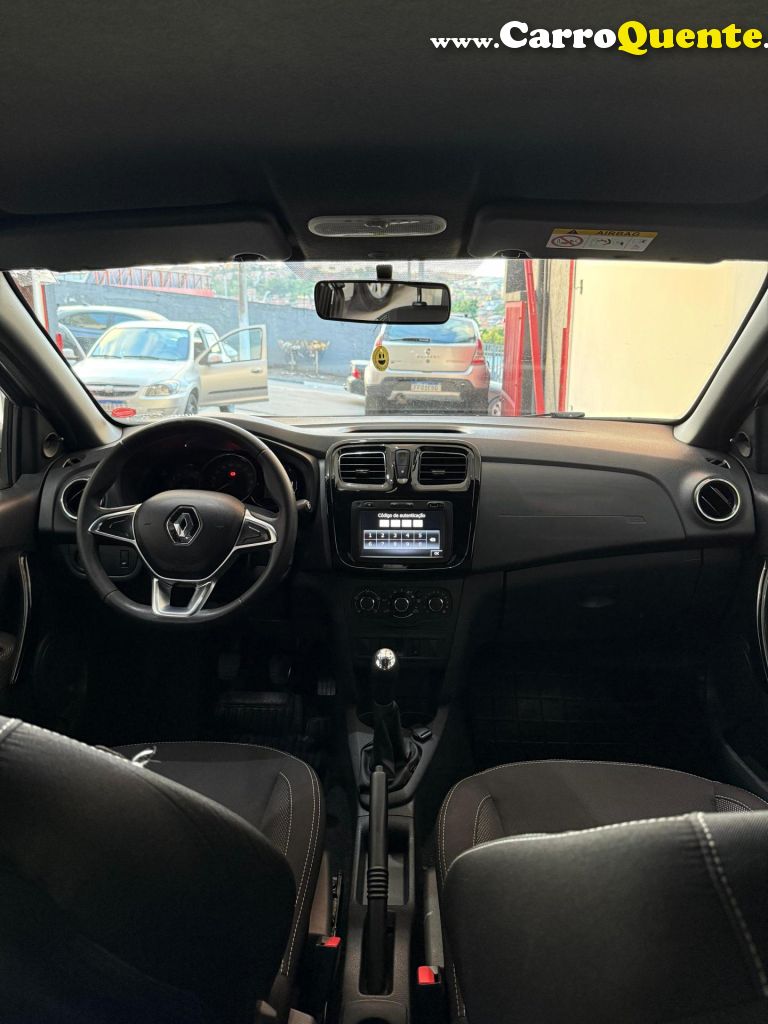 RENAULT   SANDERO ZEN FLEX 1.6 16V 5P MEC.   PRATA 2020 1.6 FLEX - Loja
