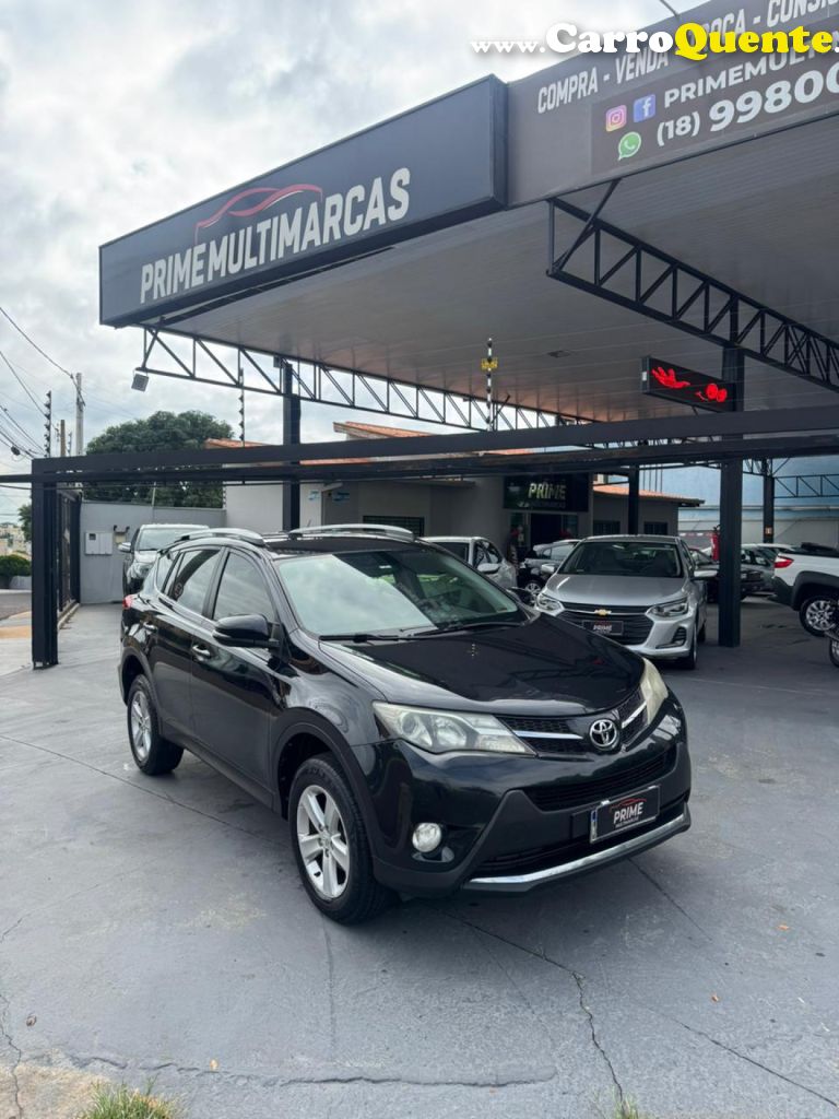 TOYOTA   RAV4 2.0 4X4 16V AUT.   PRETO 2013 2.0 GASOLINA - Loja