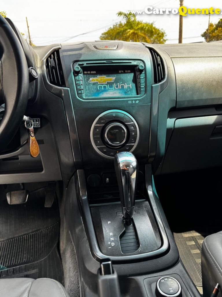 CHEVROLET   S10 PICK-UP LTZ 2.8 TDI 4X4 CD DIES.AUT   PRETO 2014 2.8 GASOLINA - Loja