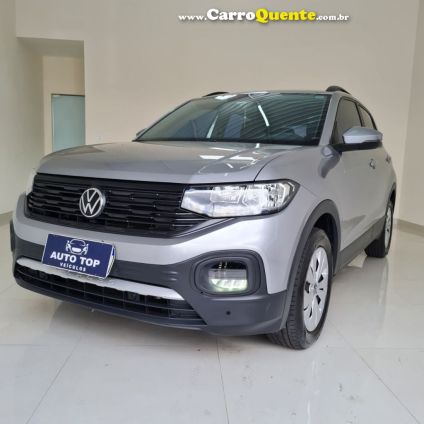 VOLKSWAGEN   T-CROSS SENSE 200 TSI 1.0 FLEX 5P AUT.   PRATA 2024 1.0 FLEX