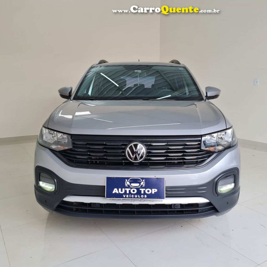 VOLKSWAGEN   T-CROSS SENSE 200 TSI 1.0 FLEX 5P AUT.   PRATA 2024 1.0 FLEX - Loja