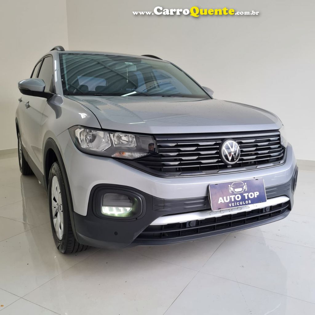 VOLKSWAGEN   T-CROSS SENSE 200 TSI 1.0 FLEX 5P AUT.   PRATA 2024 1.0 FLEX - Loja