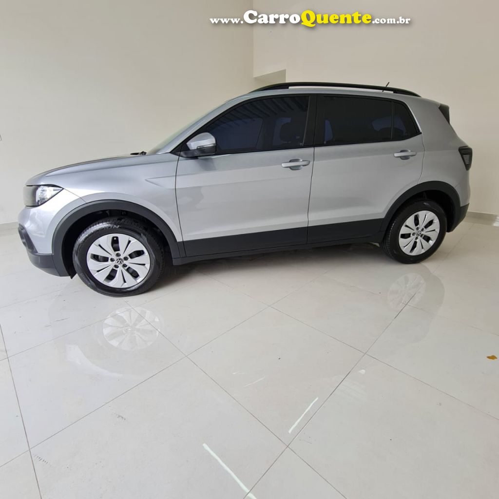 VOLKSWAGEN   T-CROSS SENSE 200 TSI 1.0 FLEX 5P AUT.   PRATA 2024 1.0 FLEX - Loja