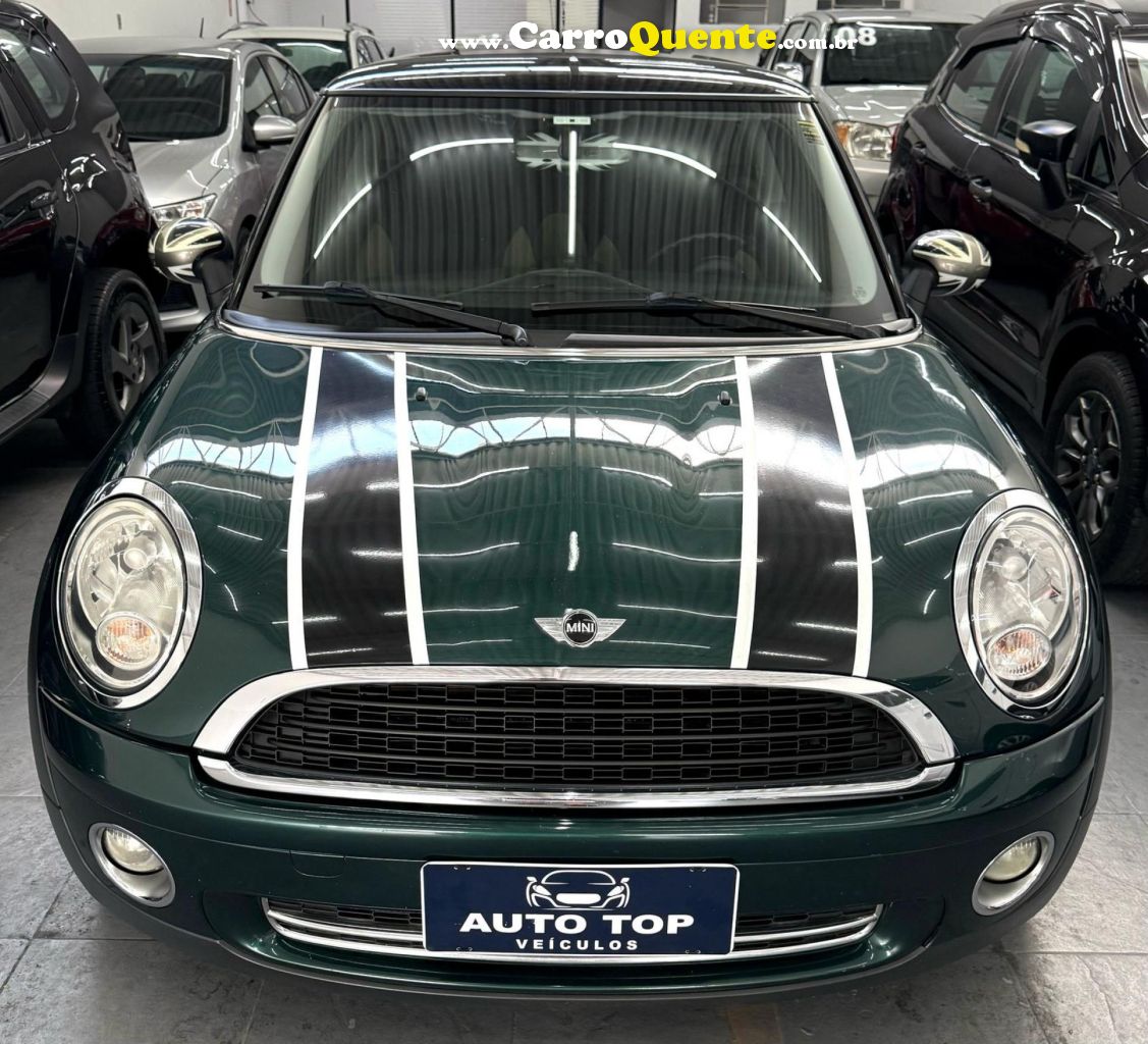 MINI   COOPER S 1.6 AUT.   VERDE 2010 1.6 GASOLINA - Loja