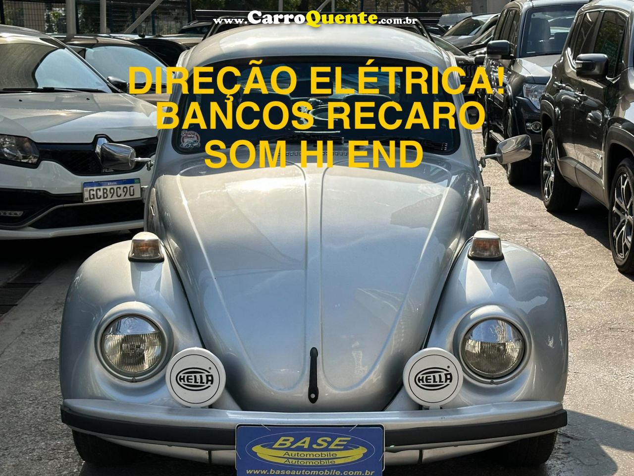 VOLKSWAGEN   FUSCA 1300   PRATA 1981 1300 GASOLINA - Loja