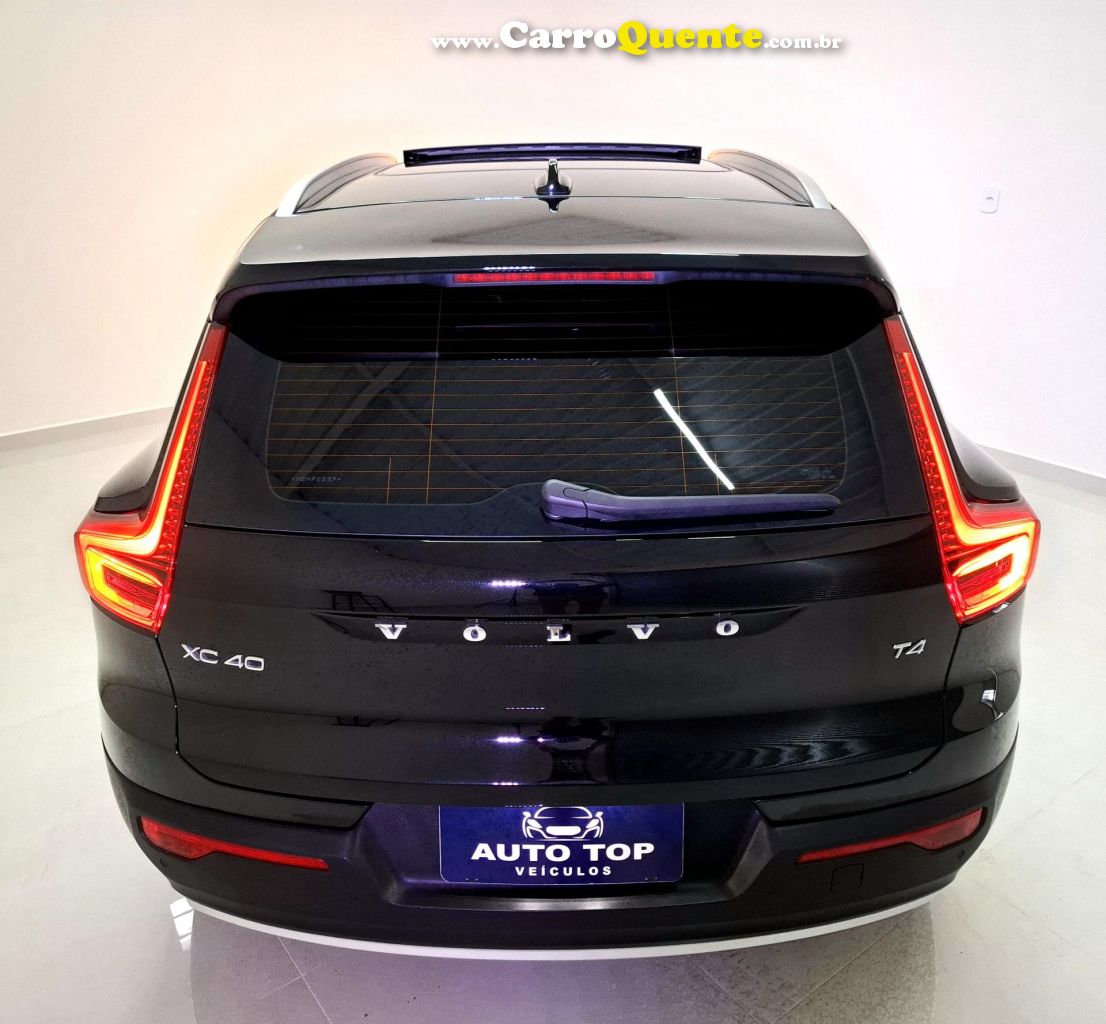 VOLVO   VOLVO XC40 T4 INSCRIPT   PRETO 2021 2.0 GASOLINA - Loja