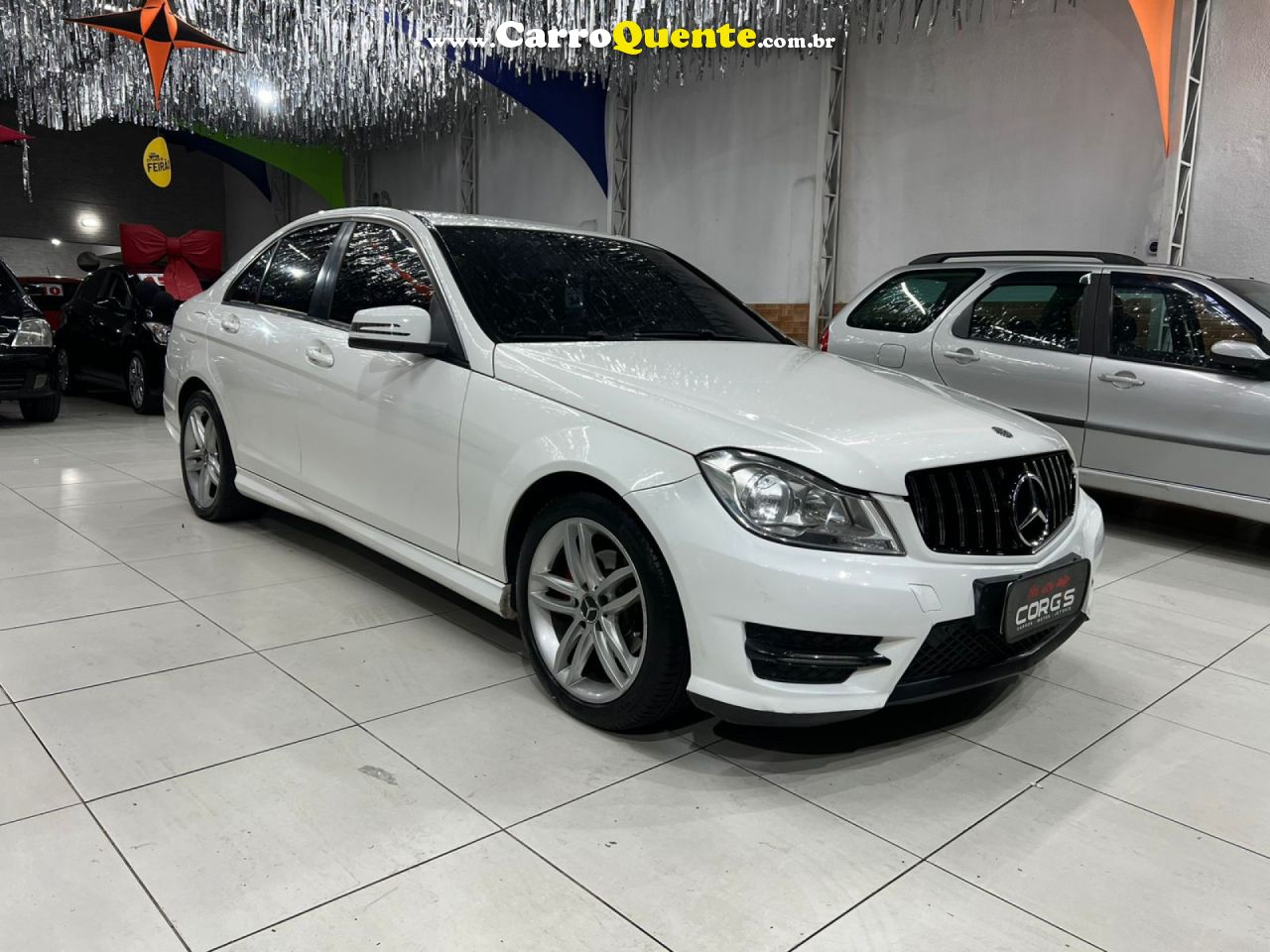 MERCEDES-BENZ   C-180 CGI TOURING SPORT 1.6 TB AUT.   BRANCO 2013 1.6 GASOLINA - Loja