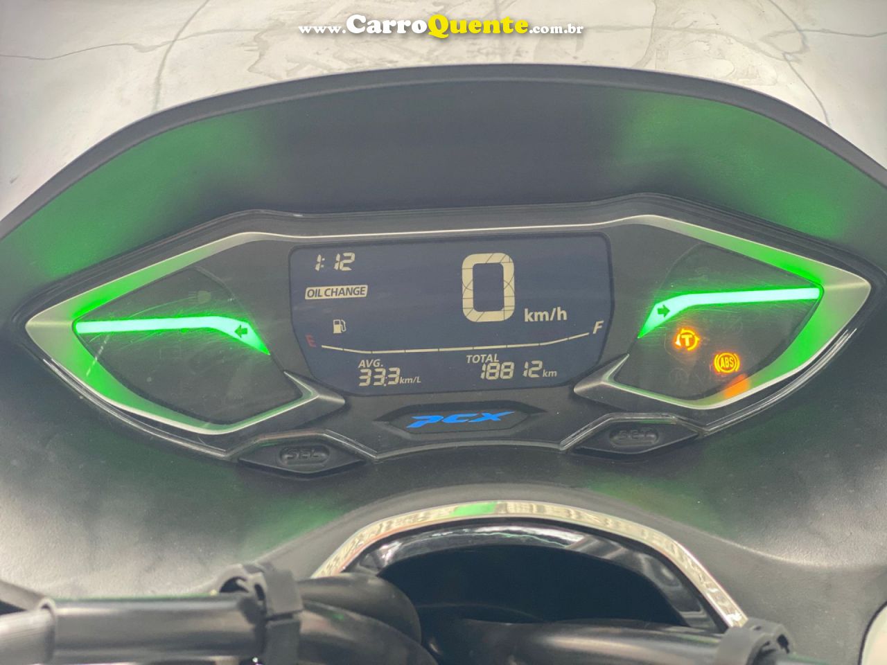 HONDA   PCX 160 DLX   BRANCO 2023 160 GASOLINA - Loja