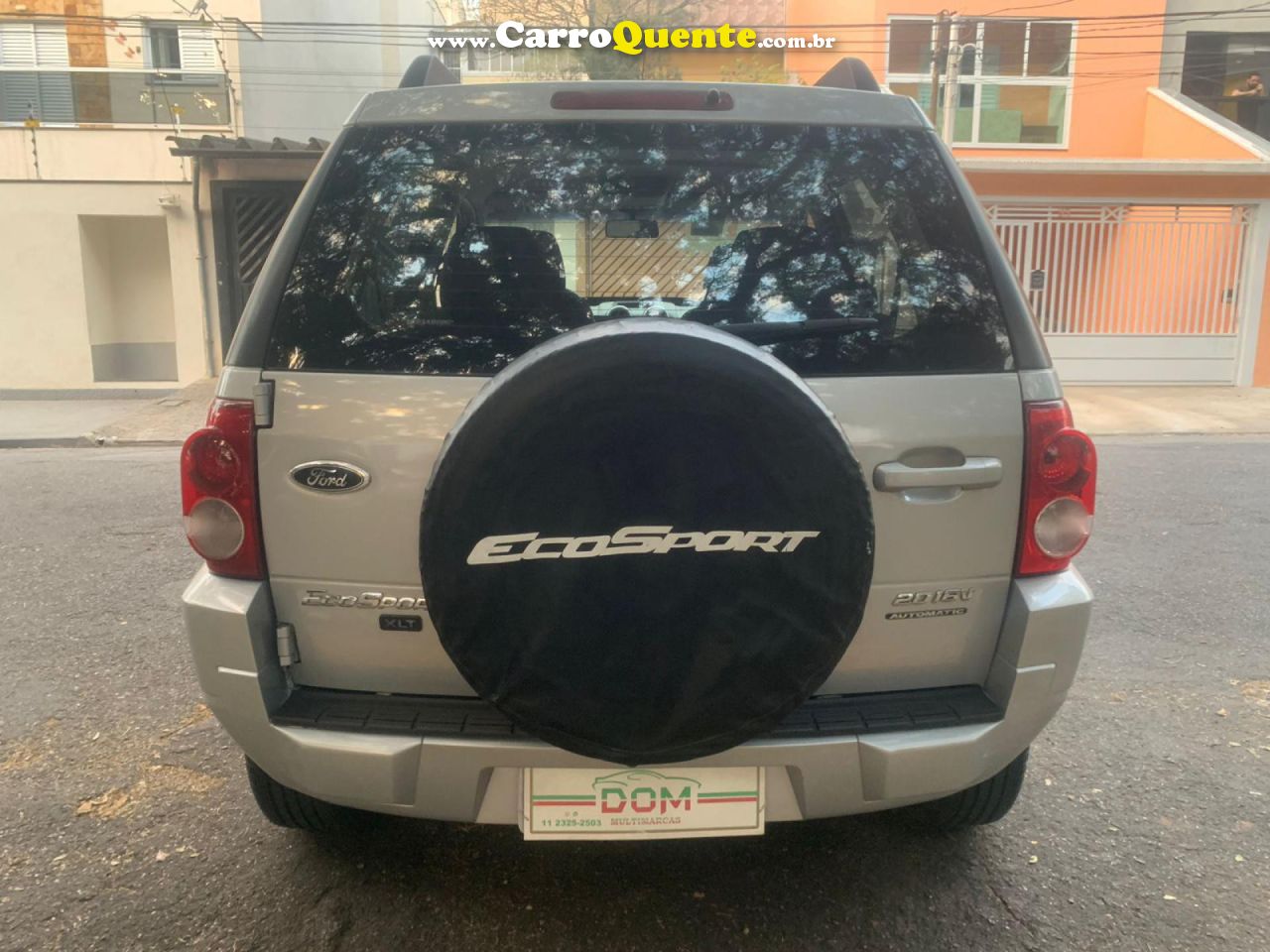FORD   ECOSPORT XLT 2.0 2.0 FLEX 16V 5P AUT.   PRATA 2012 2.0 FLEX - Loja
