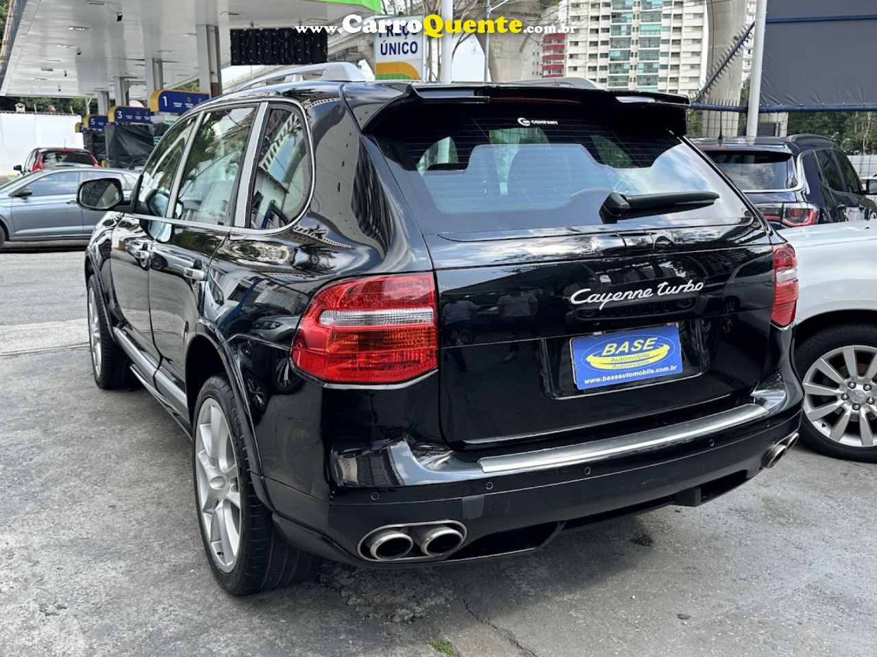 PORSCHE   CAYENNE TURBO 4.54.8   PRETO 2008 4.8 GASOLINA - Loja