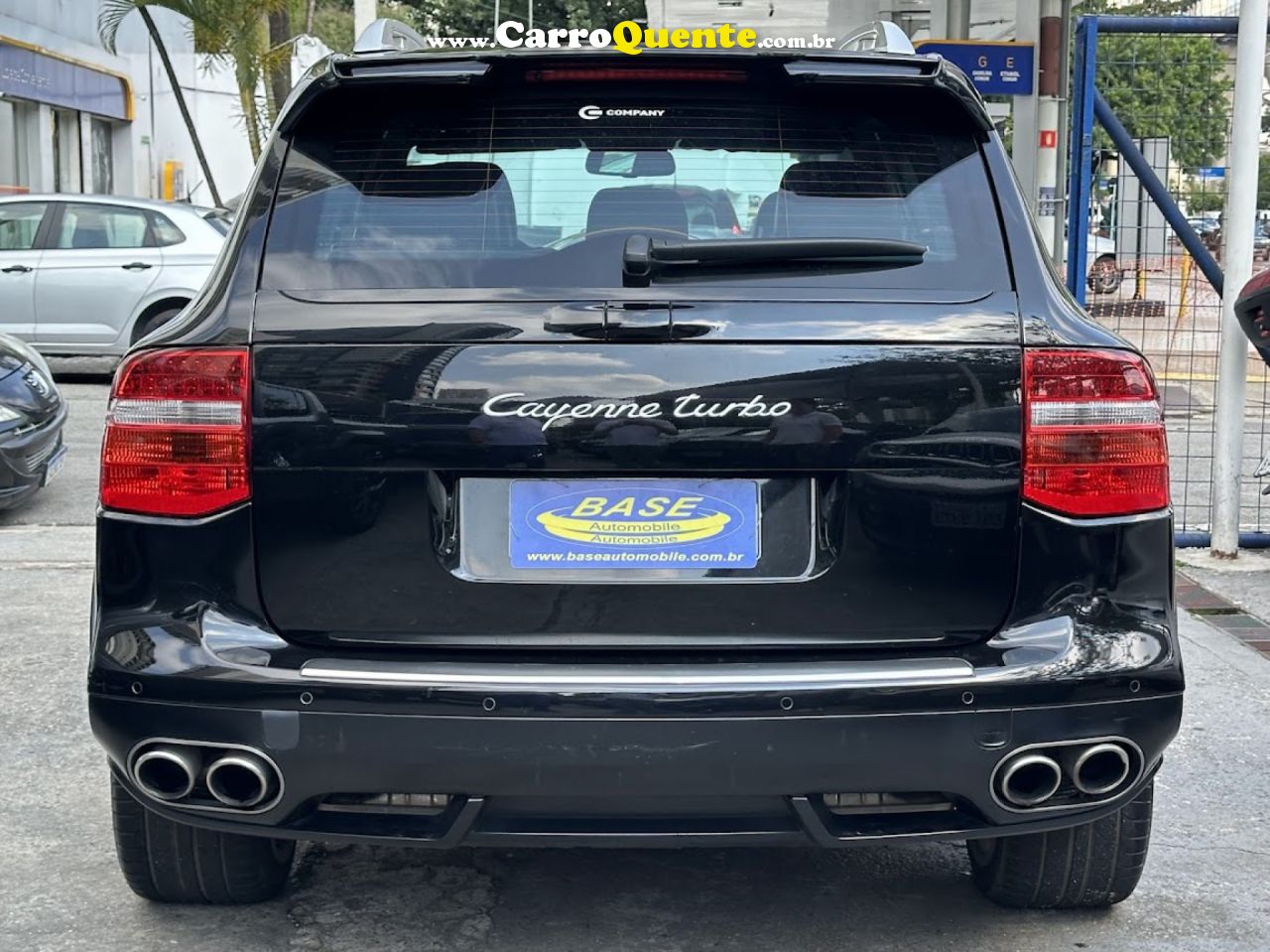 PORSCHE   CAYENNE TURBO 4.54.8   PRETO 2008 4.8 GASOLINA - Loja