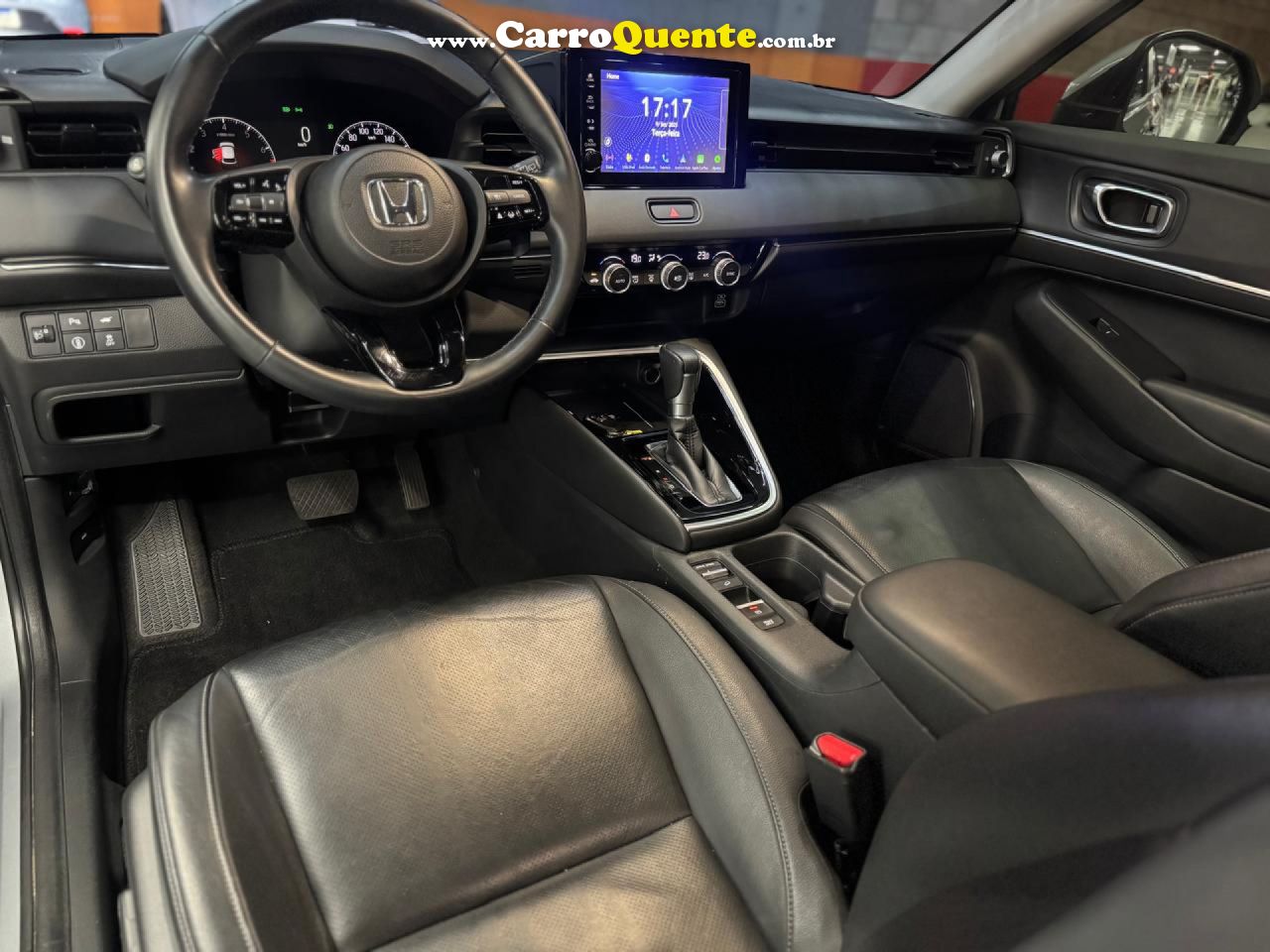 HONDA   HR-V TOURING 1.5 FLEX TB 16V 5P AUT.   PRATA 2024 1.5 FLEX - Loja