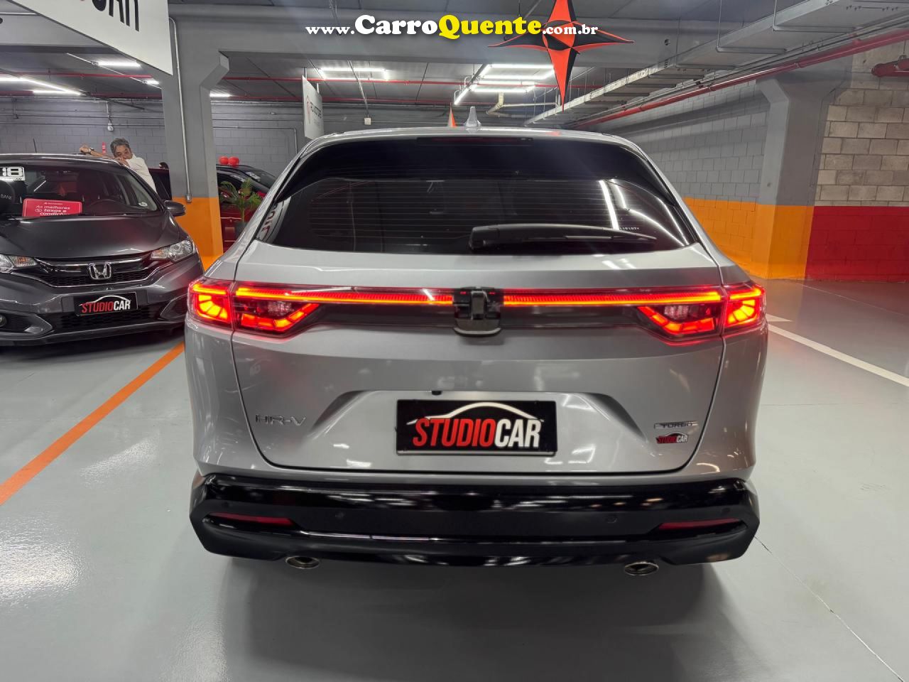 HONDA   HR-V TOURING 1.5 FLEX TB 16V 5P AUT.   PRATA 2024 1.5 FLEX - Loja