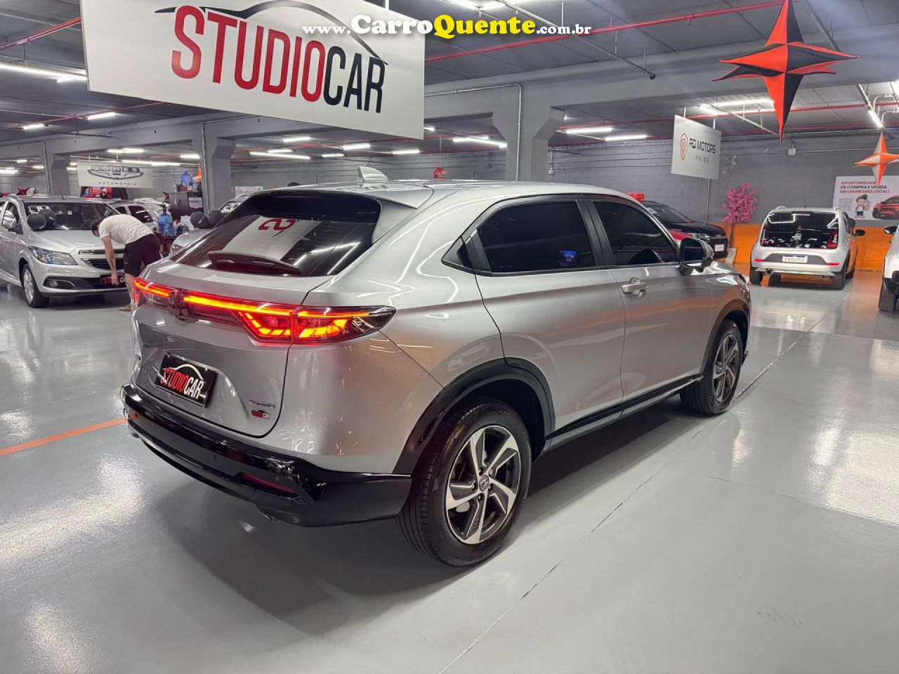 HONDA   HR-V TOURING 1.5 FLEX TB 16V 5P AUT.   PRATA 2024 1.5 FLEX - Loja