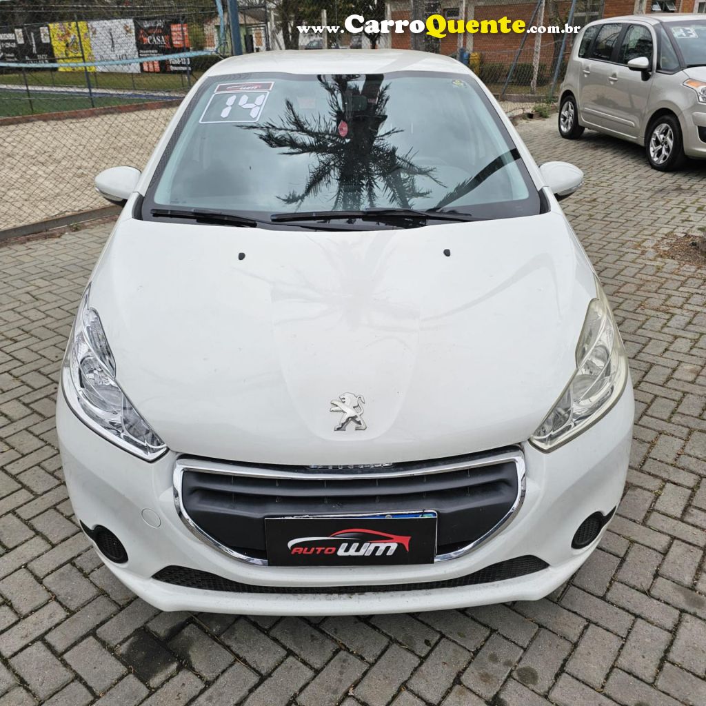 PEUGEOT   208 ACTIVEACTIVE PACK 1.5 FLEX 8V 5P   BRANCO 2014 1.5 FLEX - Loja