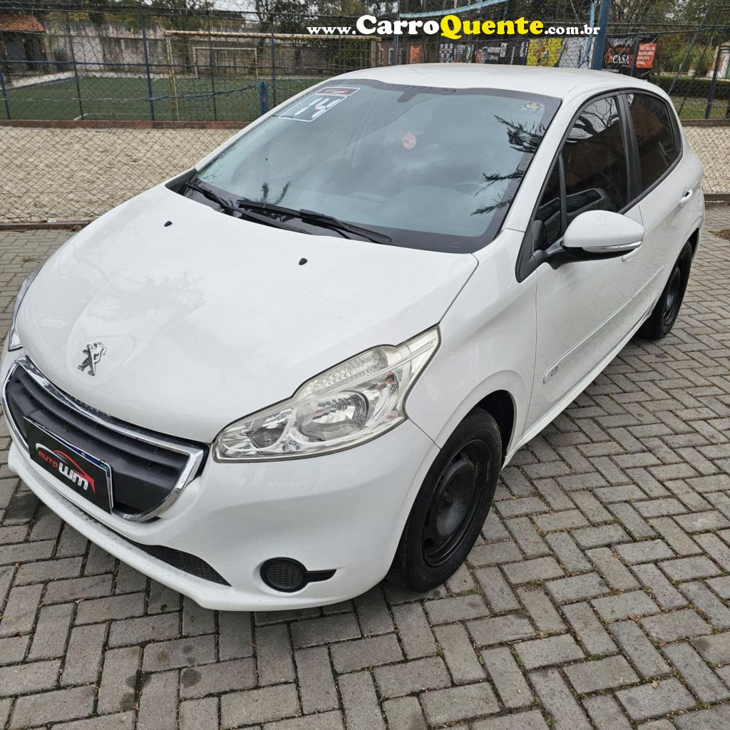 PEUGEOT   208 ACTIVEACTIVE PACK 1.5 FLEX 8V 5P   BRANCO 2014 1.5 FLEX - Loja