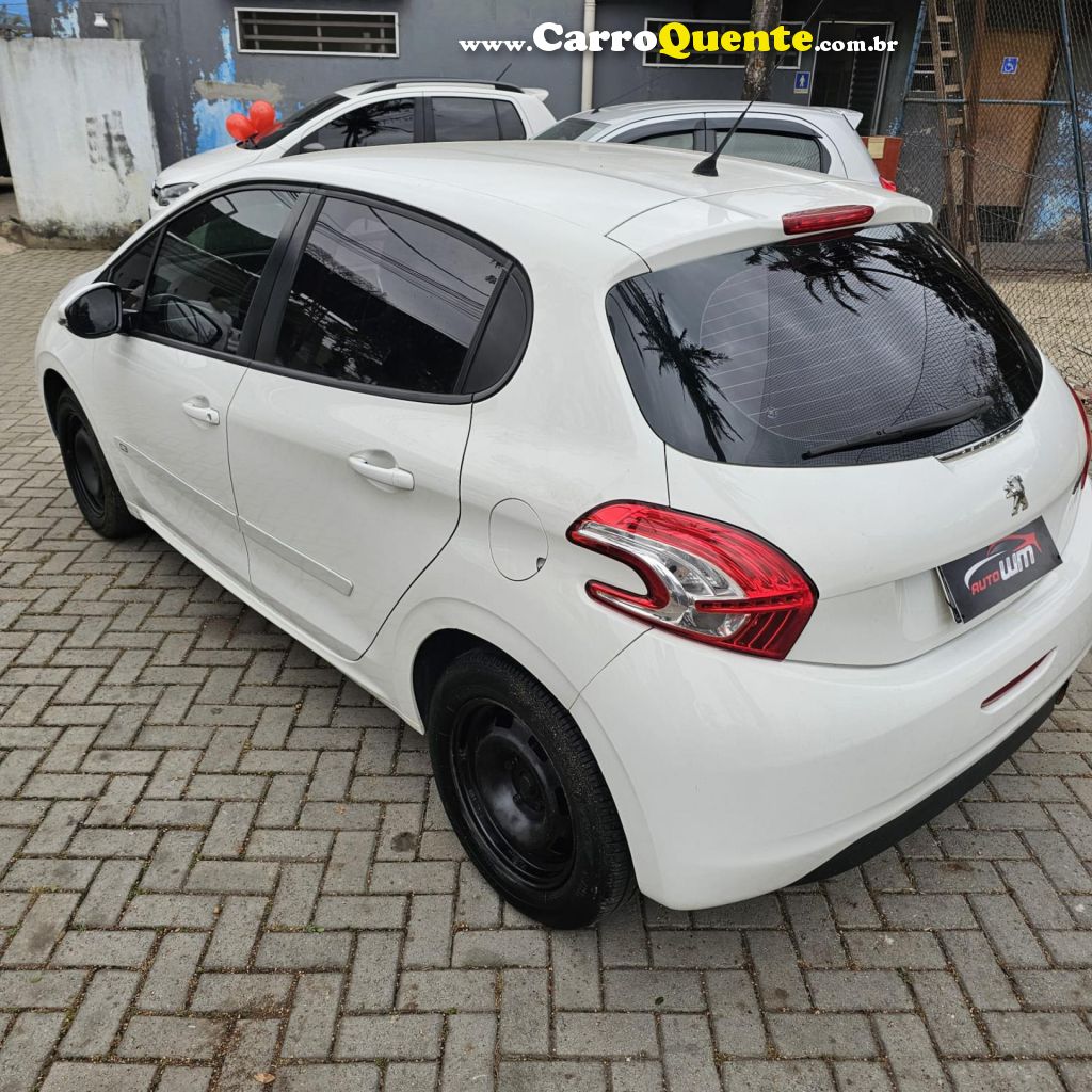 PEUGEOT   208 ACTIVEACTIVE PACK 1.5 FLEX 8V 5P   BRANCO 2014 1.5 FLEX - Loja