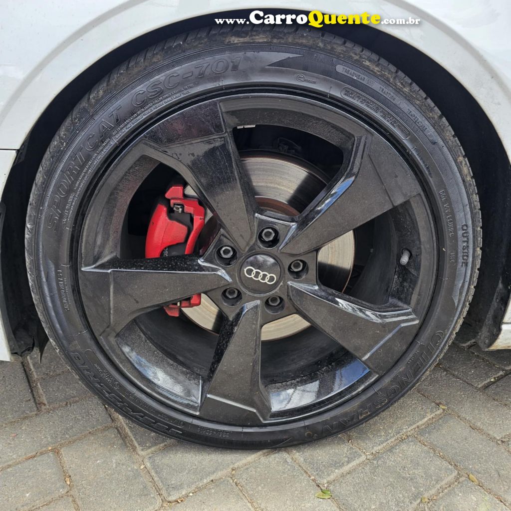 AUDI   A3 SED.1.81.8 AMBIT.16V TB FSI S-TRONIC   BRANCO 2015 1.8 GASOLINA - Loja