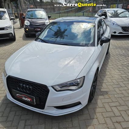 AUDI   A3 SED.1.81.8 AMBIT.16V TB FSI S-TRONIC   BRANCO 2015 1.8 GASOLINA