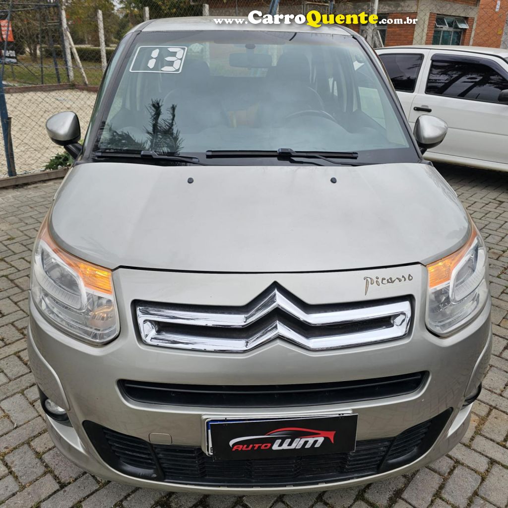 CITROËN   C3 PICASSO GLX 1.6 FLEX 16V 5P AUT.   PRATA 2013 1.6 FLEX - Loja
