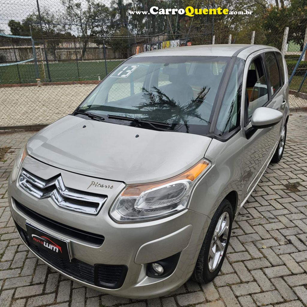 CITROËN   C3 PICASSO GLX 1.6 FLEX 16V 5P AUT.   PRATA 2013 1.6 FLEX - Loja