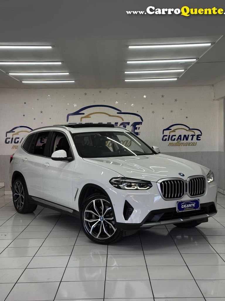 BMW   X3 XDRIVE 30E X-LINE TURBO AUT. (HÍB.)   BRANCO 2023 2.0 GASOLINA E ELÉTRICO - Loja