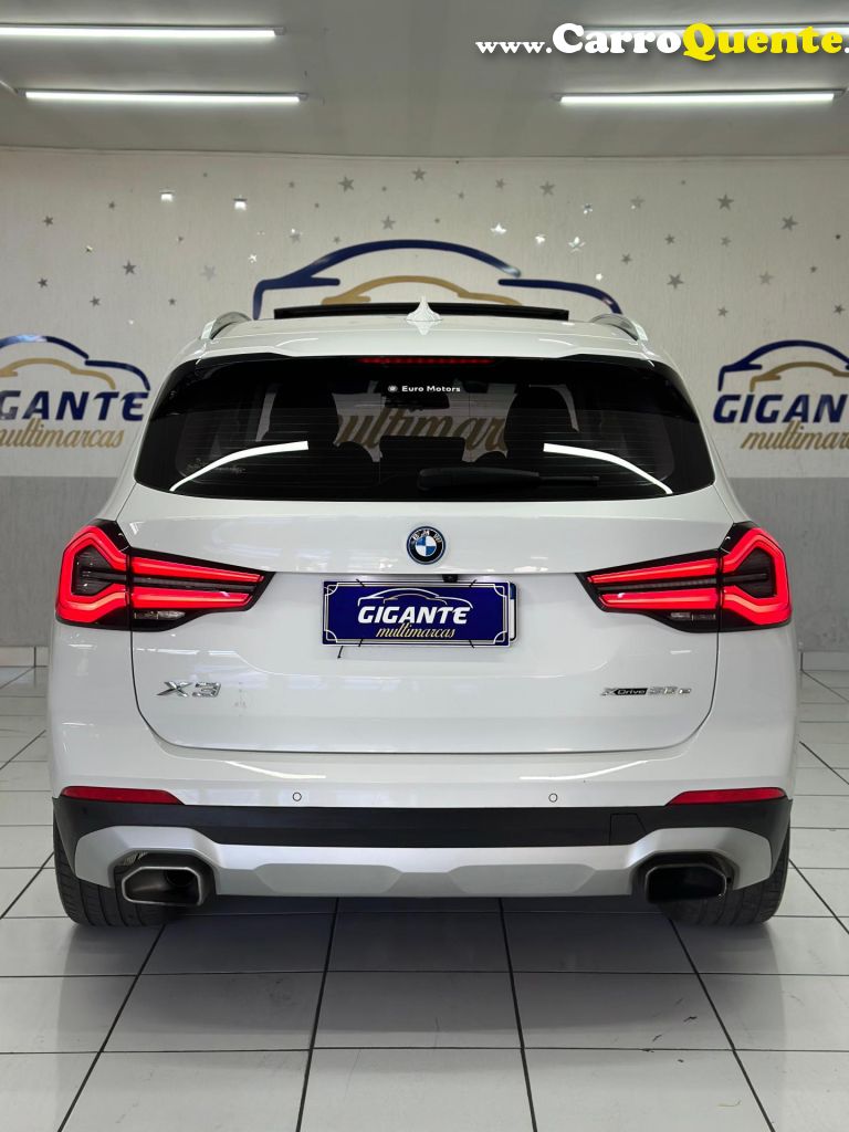 BMW   X3 XDRIVE 30E X-LINE TURBO AUT. (HÍB.)   BRANCO 2023 2.0 GASOLINA E ELÉTRICO - Loja
