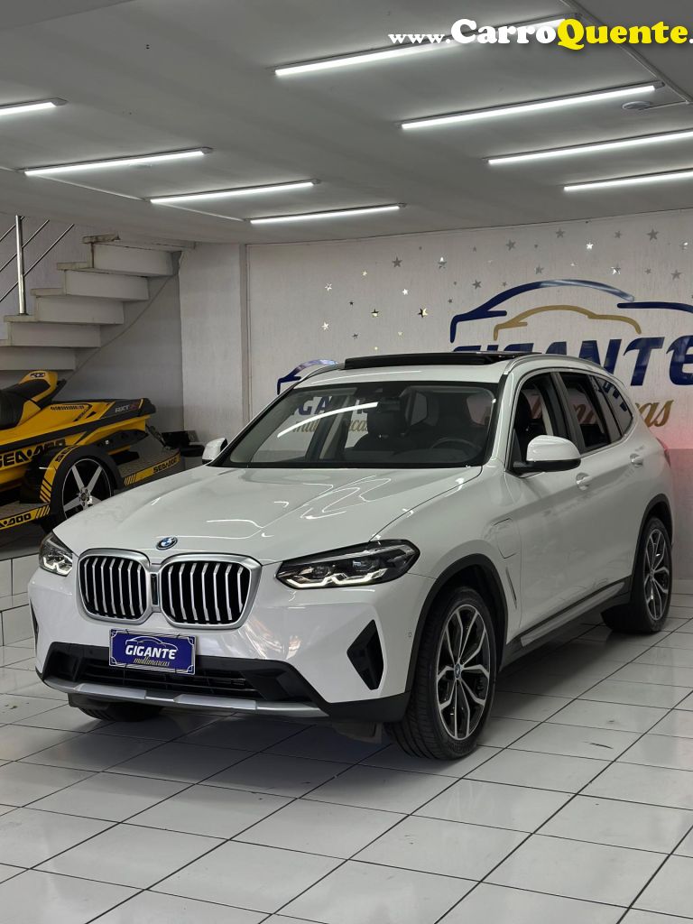 BMW   X3 XDRIVE 30E X-LINE TURBO AUT. (HÍB.)   BRANCO 2023 2.0 GASOLINA E ELÉTRICO - Loja