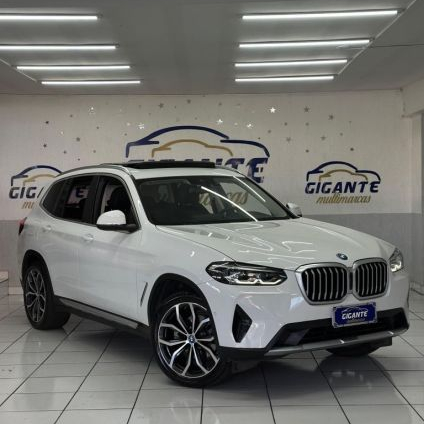 BMW   X3 XDRIVE 30E X-LINE TURBO AUT. (HÍB.)   BRANCO 2023 2.0 GASOLINA E ELÉTRICO