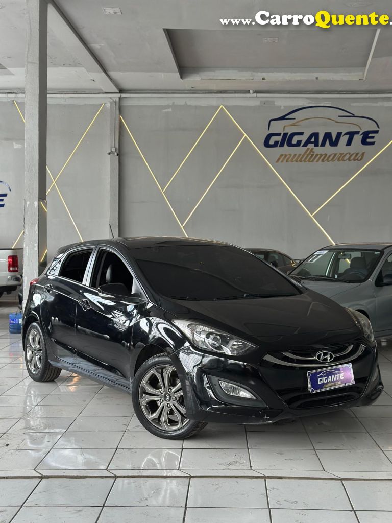HYUNDAI   I30 1.8 16V AUT. 5P   PRETO 2015 1.8 GASOLINA - Loja
