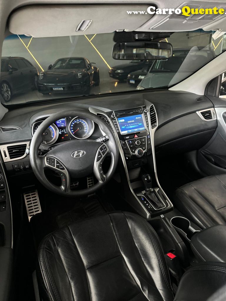 HYUNDAI   I30 1.8 16V AUT. 5P   PRETO 2015 1.8 GASOLINA - Loja