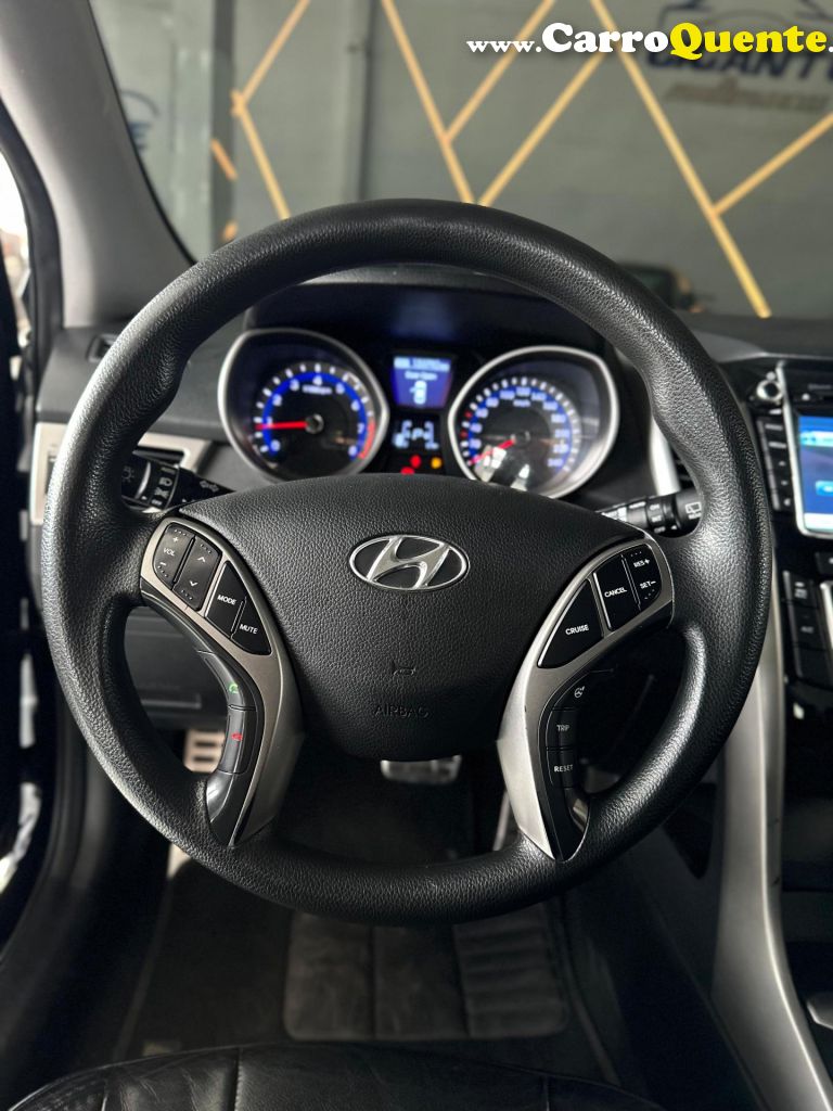 HYUNDAI   I30 1.8 16V AUT. 5P   PRETO 2015 1.8 GASOLINA - Loja