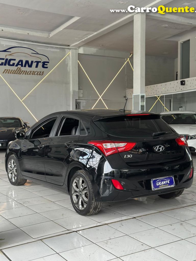HYUNDAI   I30 1.8 16V AUT. 5P   PRETO 2015 1.8 GASOLINA - Loja