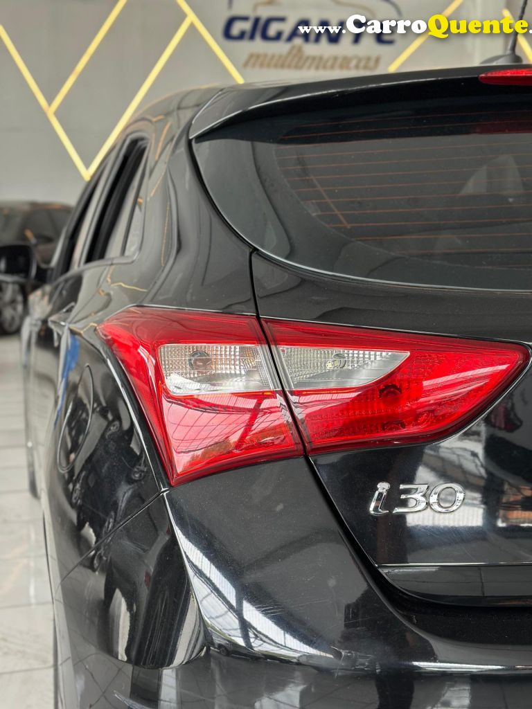 HYUNDAI   I30 1.8 16V AUT. 5P   PRETO 2015 1.8 GASOLINA - Loja