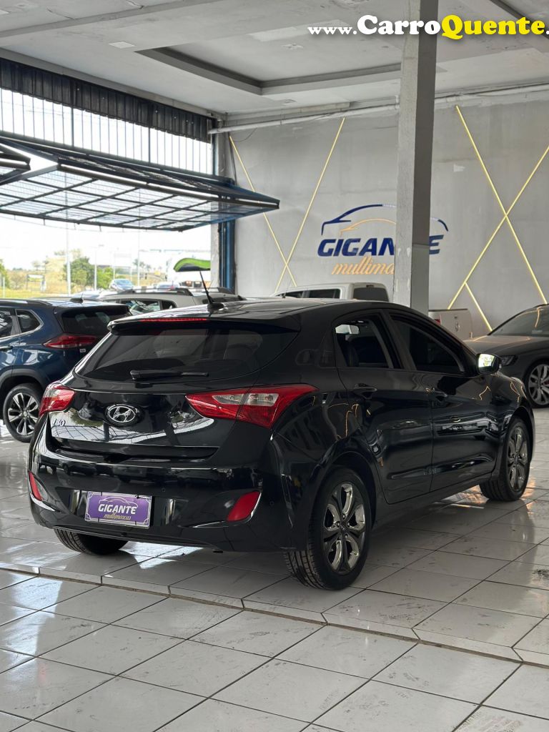 HYUNDAI   I30 1.8 16V AUT. 5P   PRETO 2015 1.8 GASOLINA - Loja