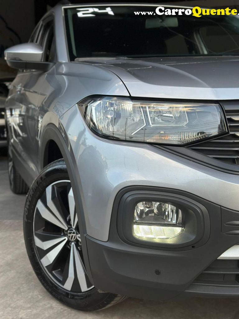 VOLKSWAGEN   T-CROSS 200 TSI 1.0  FLEX 12V 5P AUT.   PRATA 2024 1.0 FLEX - Loja