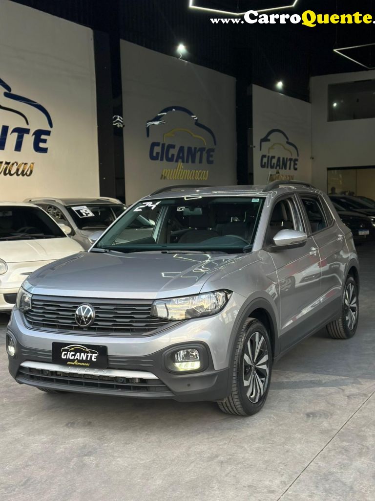 VOLKSWAGEN   T-CROSS 200 TSI 1.0  FLEX 12V 5P AUT.   PRATA 2024 1.0 FLEX - Loja